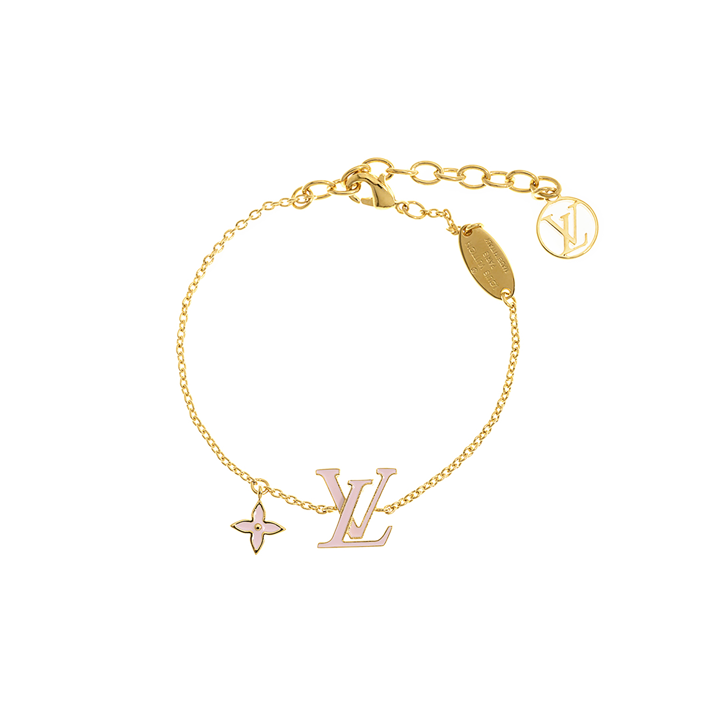 LOUIS VUITTON LV ICONIC ENAMEL BRACELET M1008A